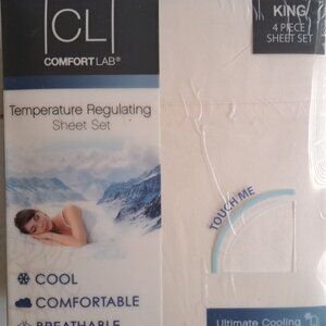 (CL) Comfort Lab 4-Piece KING Sheet Set NIP
